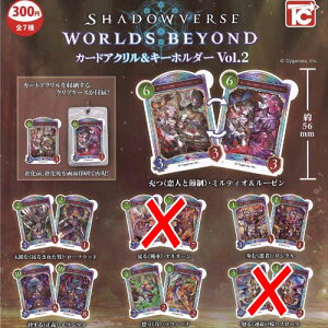 SHADOWVERSE �V���h�E�o�[�X WORLDS BEYOND �J�[�h �A�N���� �� �L�[�z���_�[ Vol 2 / 5��Z�b�g �g�C�Y�L���r�� �K�`���|�� �K�`���K�`�� �K�V���|��