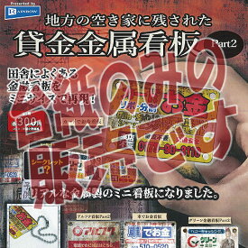 【非売品ディスプレイ台紙】地方の空き家に残された 貸金 金属 看板 Part2 レインボー ガチャポン ガチャガチャ ガシャポン