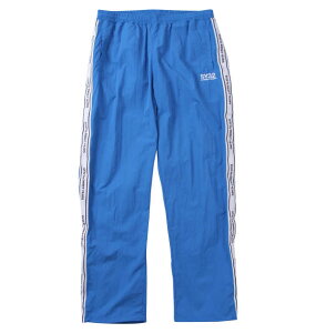 ジャージ 下 メンズ 大きいサイズ テープデザイン ナイロンパンツ SY32 by SWEET YEARS ブルー 3L 4L 5L 6L 送料無料 裾調節ドローコード ウエストシャーリング