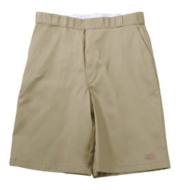 Dickies ディッキーズ ハーフパンツ 42283 ルーズフィット メンズ ライブ フェス 大きいサイズ 大きめ ゆったり ワークショーツ 短パン ワークパンツ ひざ下 ブランド ストリート カーキ