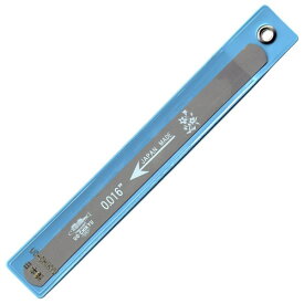 【魚地球印】 UO-CHIKYU 国産SUSナットファイル(ナット溝ヤスリ) 0.016"(0.41mm) 【メール便対応】 [ar1]