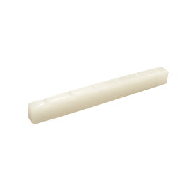 【YJB PARTS】 弦溝加工済み牛骨ナット フェンダー系フラットタイプ 43mm 【ギターナット】【メール便送料無料】 [ar1]