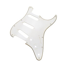 【YJB PARTS】 ST70's ストラト用ピックガード レリックホワイト3P インチ 【メール便送料無料】 [ar1]