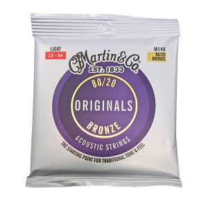 Martin ARM M140 ORIGINAL 80/20 Bronze Light .012-.054y[֑Ήz [ar1]