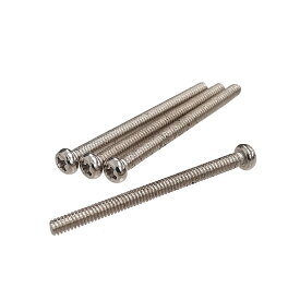 【YJB PARTS】 インチ規格 ハムバッカーピックアップネジ ニッケル 【メール便送料無料】 [ar1]