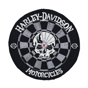y[։zby #1000 HARLEY DAVIDSON SKULL round (7.5x7.5cm) / | pb` JX^ n[[_rbh\ [^[  oCN AJG