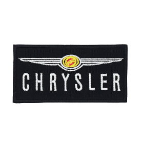 【メール便可】ワッペン #1001 CHRYSLER (9.7x5cm) / 手芸 パッチ カスタム モーター 車 バイク アメリカン雑貨