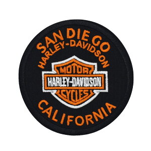 y[։zby #0401 HARLEY DAVIDSON round (8.5x8.5cm) / | pb` JX^ n[[_rbh\ [^[  oCN AJG