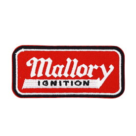 【メール便可】ワッペン #0235 Mallory (9x4.2cm) / 手芸 パッチ カスタム モーター 車 バイク アメリカン雑貨
