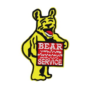 y[։zby #0348 BEAR SAFETY SERVICE (5x7.8cm) / | pb` JX^ [^[  oCN AJG