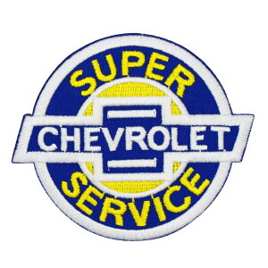 y[։zby #0617 CHEVROLET SUPER SERVICE (9x7.5cm) / | pb` V{[ JX^ [^[  oCN AJG