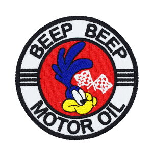 y[։zby #0604 Road Runner MOTOR OIL(7.5x7.5cm) / [hi[ | pb` JX^ [^[  oCN AJG