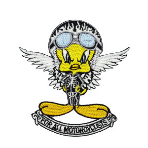 y[։zby TWEETY MOTORCYCLES (7.7×8.1cm) / gDC[eB[ | pb` JX^ [^[  oCN AJG