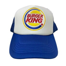 メッシュキャップ ブルー [バーガーキング] Burger king アメリカン雑貨