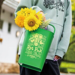 Rat Fink 10L DUST BOX / ラットフィンク ムーンアイズ ダストボックス ゴミ箱 アメリカン雑貨