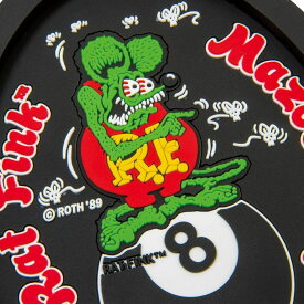 Rat Fink ラバー トレイ 8ボール ラットフィンク 小物置き トレー エドロス ムーンアイズ アメカジ アメリカン雑貨