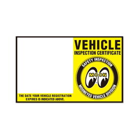 ムーンアイズ JCIステッカー 車検ステッカー / MOONEYES Japanese Car Inspection 検査標章 ダイカット カスタム アメリカン雑貨