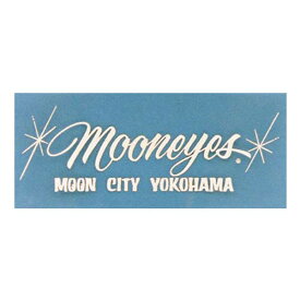 ステッカー MOON City YOKOHAMA 抜きデカール [DM089-WH] ホワイト ムーンアイズ MOONEYES アメリカン雑貨