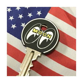 【メール便可】ムーンアイズ キーキャップ [ブラック] 1つ / キーカバー MOONEYES アイボール アメリカン雑貨