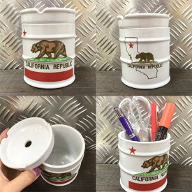 灰皿 アシュトレイ 陶器 / カリフォルニア リパブリック CALIFORNIA REPUBLIC アメリカン雑貨