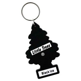 リトルツリー キーリング [ブラックアイス] Black Ice Little Trees アメリカン雑貨