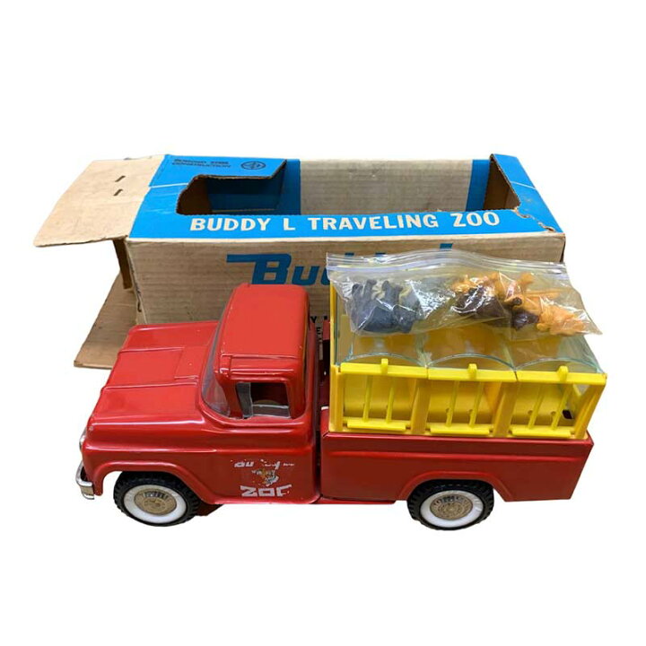 楽天市場】ヴィンテージ ブリキ トラック Buddy L TRAVELING ZOO [lc 