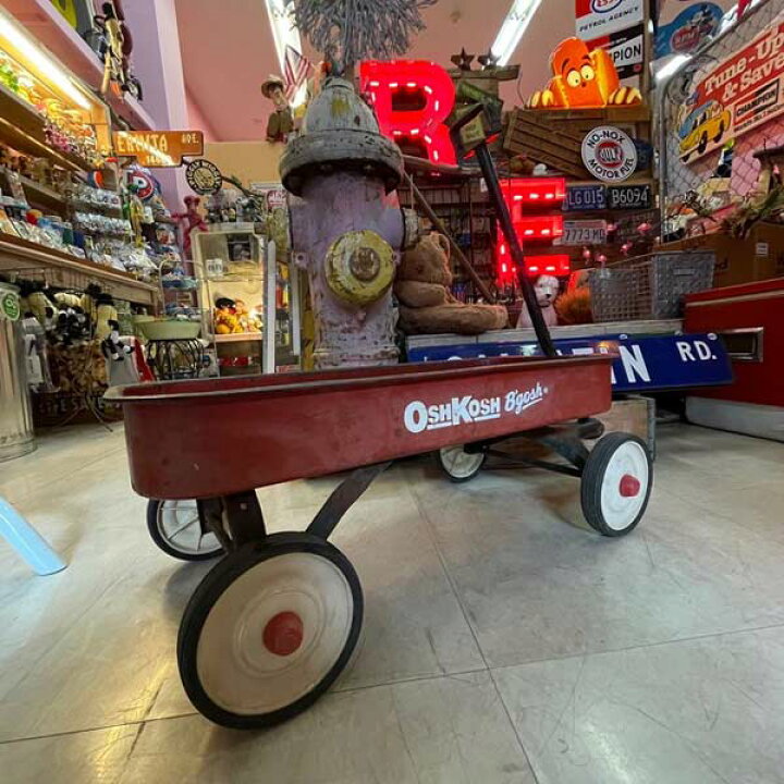 楽天市場】ヴィンテージ ラジオフライヤー Radio Flyer OSHKOSH B