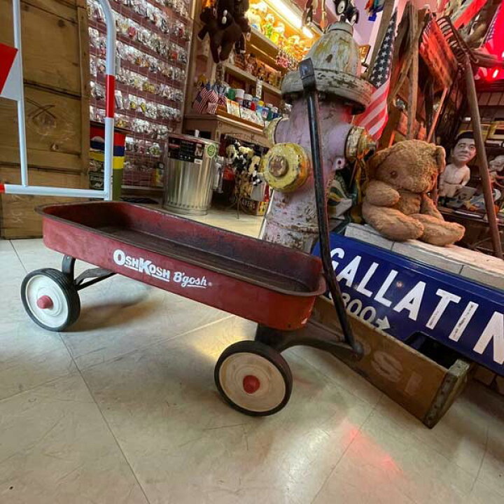 楽天市場】ヴィンテージ ラジオフライヤー Radio Flyer OSHKOSH B