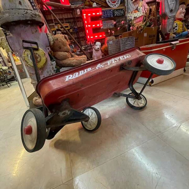 楽天市場】ヴィンテージ ラジオフライヤー Radio Flyer OSHKOSH B