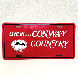 Jack Conway Realtor ���C�Z���X�v���[�g �u���L�Ŕ� USA / �R�}�[�V�����v���[�g�A�����J���G�� �K���[�W �C���e���A �Ŕ�