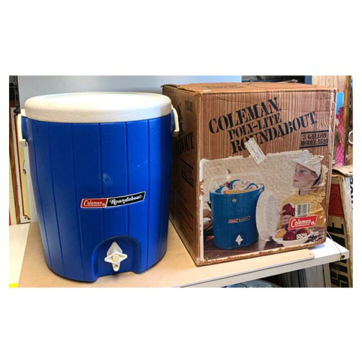 楽天市場】コールマン ジャグ 箱付き ブルー 85年7月 Coleman [R-43 