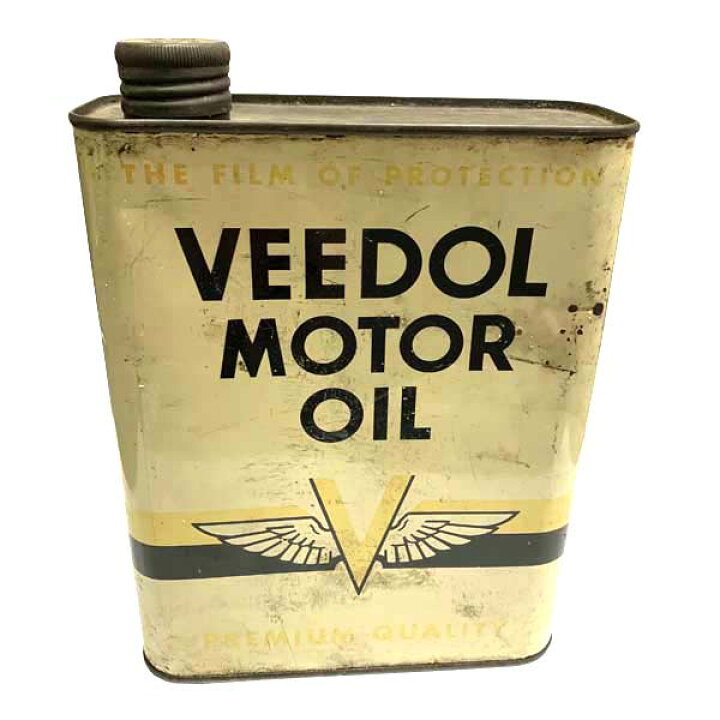 楽天市場】ヴィンテージ オイル缶 VEEDOL MOTOR OIL アメリカン雑貨 