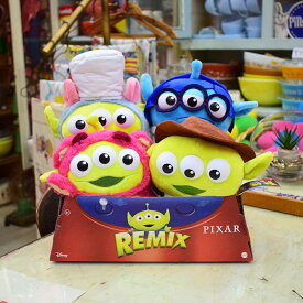『トイ・ストーリー』エイリアンドール ディズニーピクサーリミックス4体セット Alien Doll DISNEY PIXAR REMIX /トイストーリー TOY STORY リトルグリーンメン アメリカン雑貨 かわいい アメ雑 PIXER ディズニー ピクサー