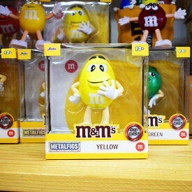 M&M's 【YELLOW】 エムアンドエムズ 【イエロー】 /メタルフィギュア スタチュー アメリカン雑貨