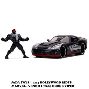 1/24 _CLXg ~jJ[ [XpC_[} Fm & 2008 DODGE VIPER] / SPIDER-MAN VENOM MARVEL }[x _bWEoCp[ / JADA TOYS A AJG RNV
