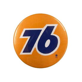 ビッグ缶バッチ #CBB014. 76 UNOCAL ユノカル / 大きい缶バッジ 直径5.3cm アメリカン雑貨 CHOPPERS