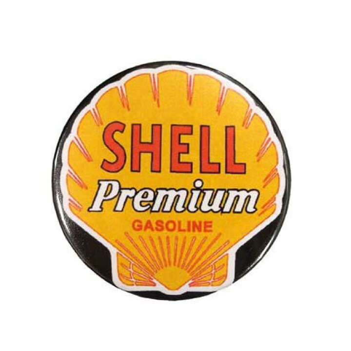 楽天市場 缶バッチ 大 18 Shell Premium シェル アメリカン雑貨 Choppers 楽天市場 缶バッチ 大 18 Shell Premium シェル アメリカン雑貨 Choppers