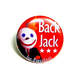 缶バッチ #CB024 Back Jack for President アメリカン雑貨 缶バッジ