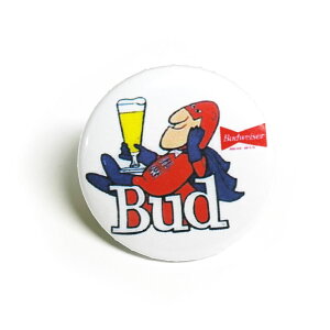 �ʃo�b�` #CB026 BUDWEISER BUD MAN �o�h���C�U�[ �o�h�}�� Bud �A�����J���G�� �ʃo�b�W