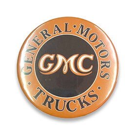 ビッグ缶バッチ #CBB005. GMC / 大きい缶バッジ 直径5.3cm アメリカン雑貨 CHOPPERS