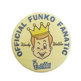 ビッグ缶バッチ #CBB042. FUNKO FANATIC / 大きい缶バッジ 直径5.3cm アメリカン雑貨 CHOPPERS