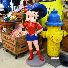 Betty Boop ベティ・ブープ 大型 ディスプレイ (2) / Vintage フィギュア コレクション ビッグサイズ ガレージ インテリア 看板 アメリカン雑貨