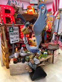 【非売品】90s ロードランナー 大型ディスプレイ / ワーナーブラザーズ ルーニーテューンズ Looney Tunes 店舗用 看板 壁掛け アメ雑 ヴィンテージ 希少