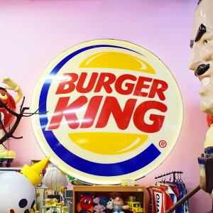 yBURGER KINGz Vintage Sign o[K[LO ^Ŕ / Be[W Ŕ CeA X܃fBXvC AJG