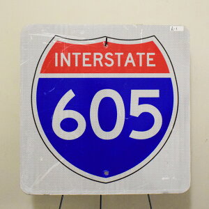 yINTERSTATE CALIFORMIA Be[WŔz[hTC JtHjA 605 / nCEFC WŔ TCv[g K[W CeA vintage USAA JG