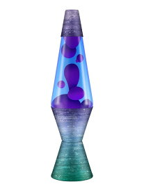 [2496] ラバライト Lava Light Lamp / Purple Wax Blue liquid CERAMIC GLAZE DECAL ON BASE AND CAP / ラバランプ ガレージ アメリカ雑貨 トイストーリー ライト 照明 オシャレ アメリカン雑貨