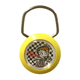 【メール便可】キーリング イエロー BETTY BOOP ベティ #3 / キーホルダー ベティーちゃん アメリカン雑貨