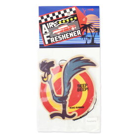 【メール便可】エアフレ Road Runner 70's 70年代風 ロードランナー (香り：ラズベリー) / 芳香剤 吊り下げ エアフレッシュナー Air Freshener カーフレッシュナー アクセサリー アメリカン雑貨