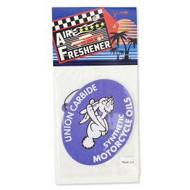 【メール便可】エアフレ UNION CARBIDE (香り：NEW CAR) / ユニオンカーバイド 芳香剤 吊り下げ エアフレッシュナー Air Freshener カーフレッシュナー アクセサリー アメリカン雑貨