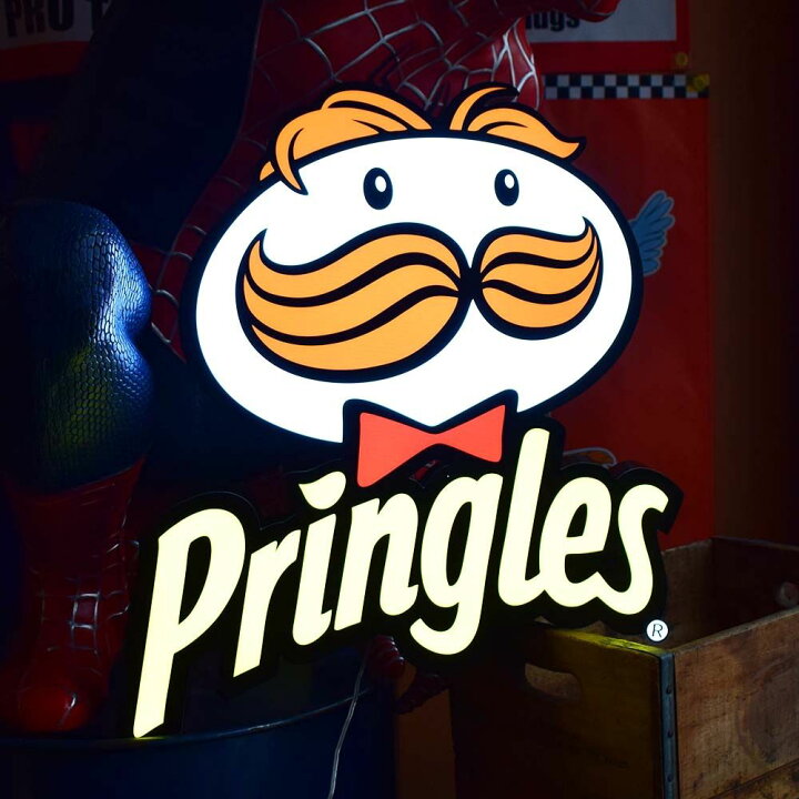 楽天市場】プリングルス 電飾看板 Pringles サイン ライト 看板 ネオン 